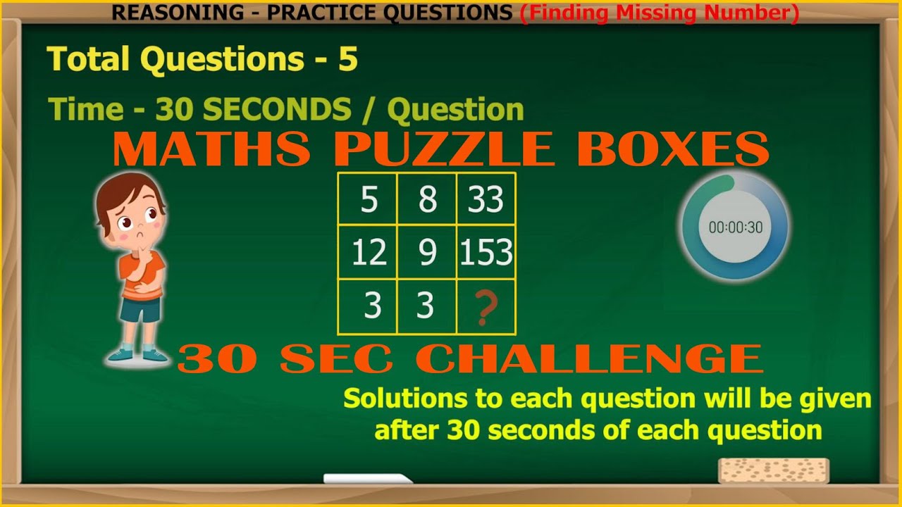 30 sec Challenge How To Find Missing Number In Puzzle Box Reasoning 30-sec-challenge-how-to-find-missing-number-in-puzzle-box-reasoning