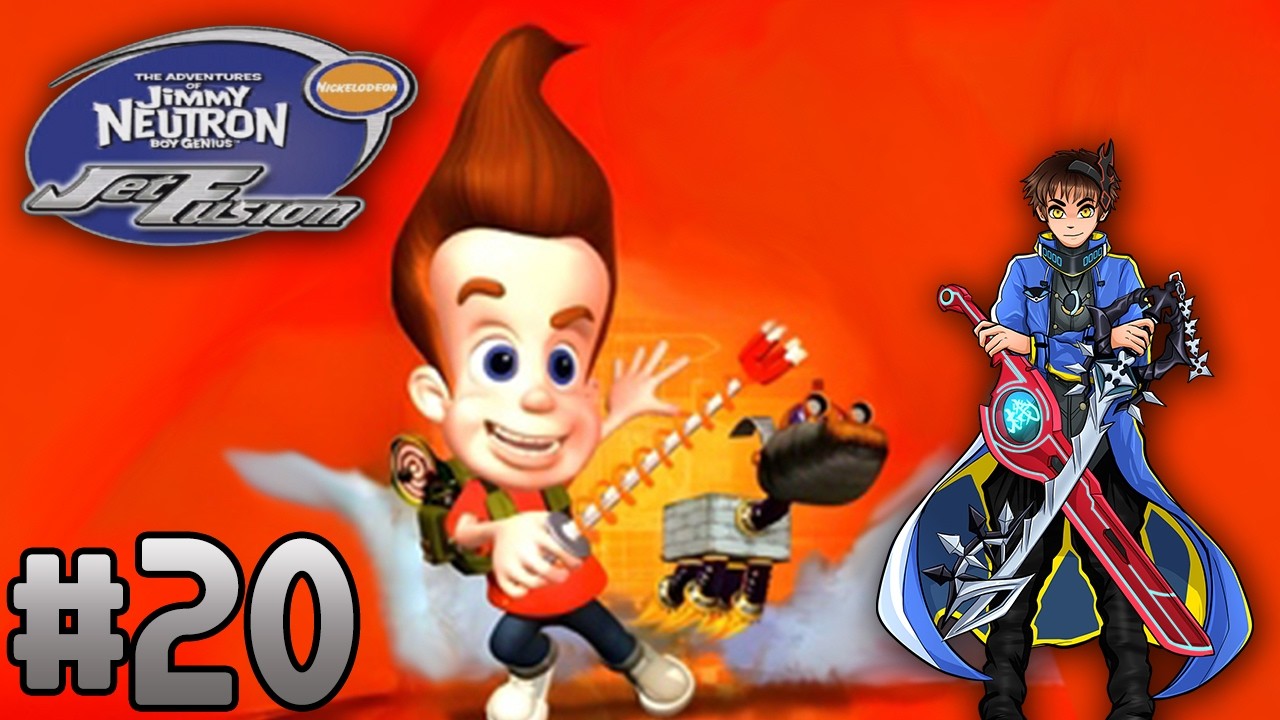 Jimmy Neutron: Boy Genius Jet Fusion Playthrough with Chaos part 20: The Rocket Board Level
