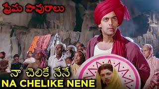 Na Chelike Nene Video Song | (Maine Pyar Kiya) | ప్రేమ పావురాలు Movie | Salman Khan | Bhagyashree