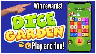 "DICE GARDEN" app Real? Gana Dinero jugando apps paypal Games Online Review 2021 screenshot 3