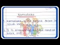 10 lines on karnataka state  essay on karnataka in english  karnataka state