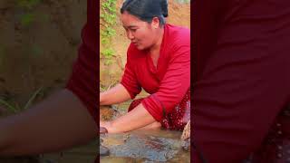 fund snail #village_cooking #primitivevillagelife #primitivevillage #mukbang #primitivelife #fishing