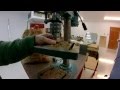 How to shell/crack pecans on the drill press