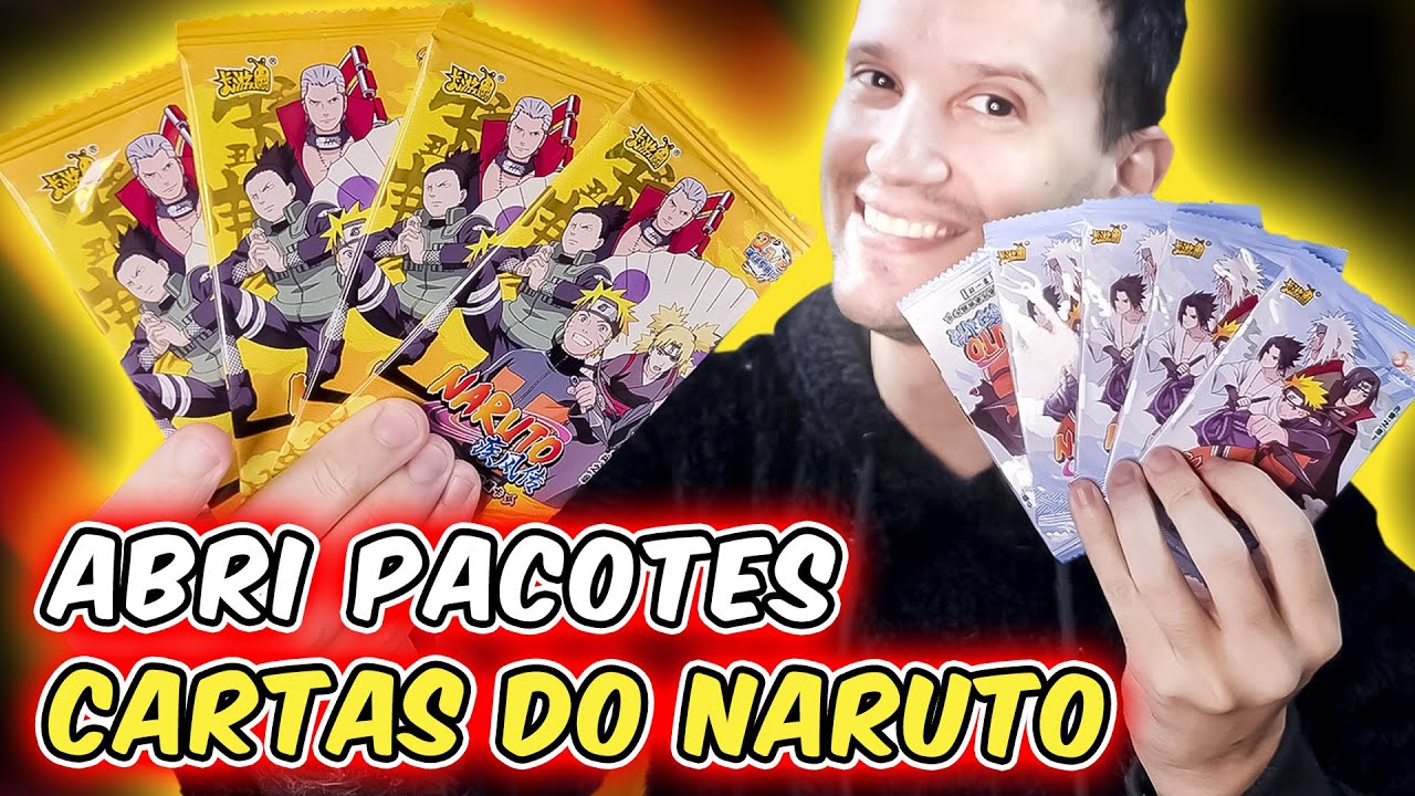 ABRI PACOTES DE CARTAS DO NARUTO JAPONESAS | CAPITÃO HUNTER CARTAS POKEMON TCG