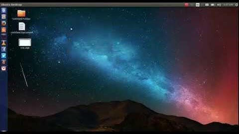 How to add refresh option in UBUNTU O.S