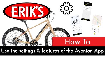 Aventon App   Settings & Features