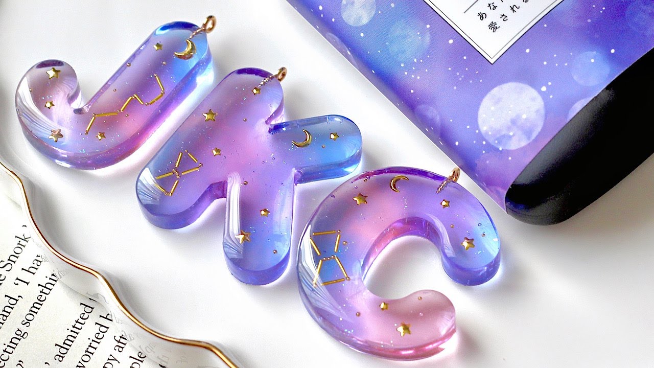 資材》ハンドメイド レジン枠 アルファベット グラデーション 資材》ハンドメイド レジン枠 アルファベット グラデーション