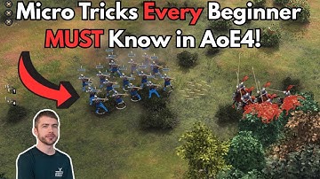 Micro Tricks Every Beginner Must Know in Aoe4!