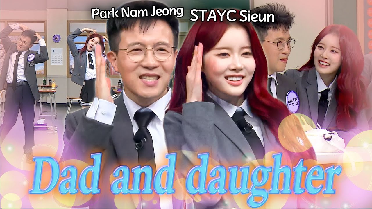 ＂When I look into the mirror, I see Park Nam Jeong＂ Like father, like daughter moment 💕
