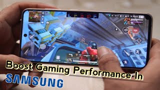 How To Boost Improve Game Performance in Samsung Smartphones | Samsung Game Plugin Best Seting screenshot 4
