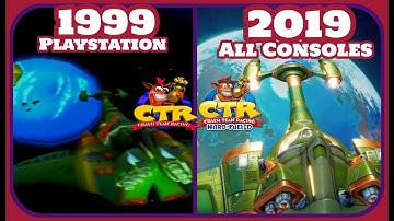 Crash Team Racing Opening and Intro Comparison