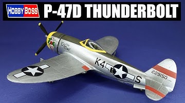 Hobby Boss 1/72 Scale Republic P-47D Thunderbolt 