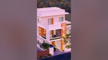 Brick facade elevation design 🏛️🖤 #shorts #architecture #facade