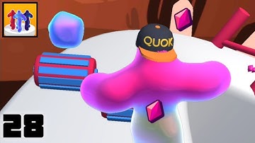 Blob Runner 3D All Levels Gameplay Walkthrough | Level 28 | Android & ios Gaming | DestroyerH