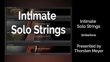 Embertone Intimate Solo Strings Bundle
