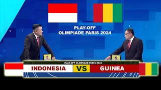 🔴 SIARAN LANGSUNG ● TIMNAS INDONESIA VS GUINEA ● PLAY OFF OLIMPIADE PARIS 2024 ● Ilustrasi Vidio