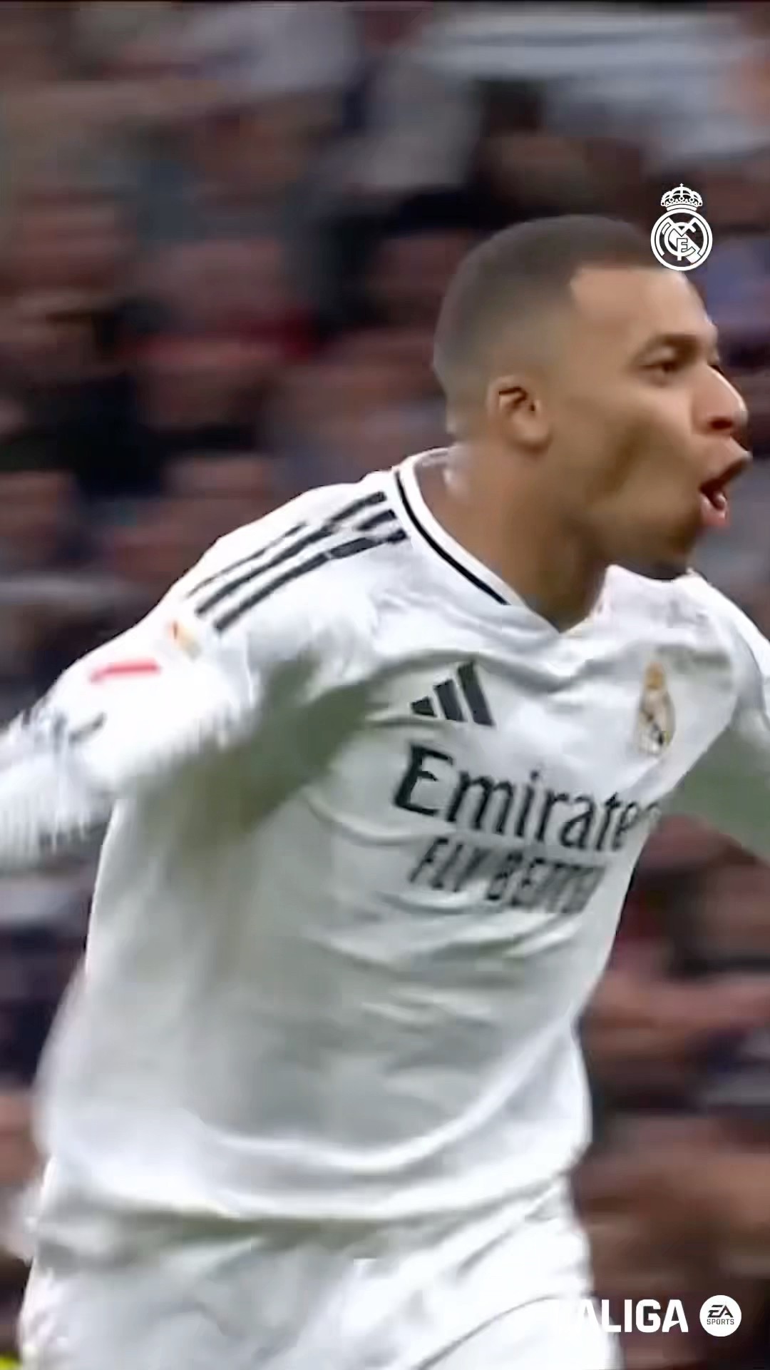 ? WHAT. A. FINISH! ✍️ #Mbappe #LaLigaHighlights