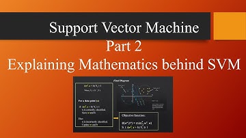 Support Vector Machine (SVM) | Part-2 | SVM Mathematics