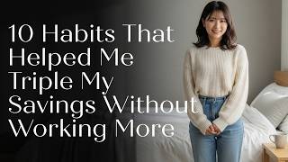 10 Habits That Helped Me Triple My Savings Without Working More