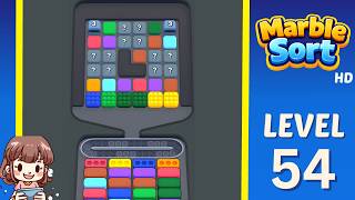 Marble Sort Level 54 Solution Walkthrough
