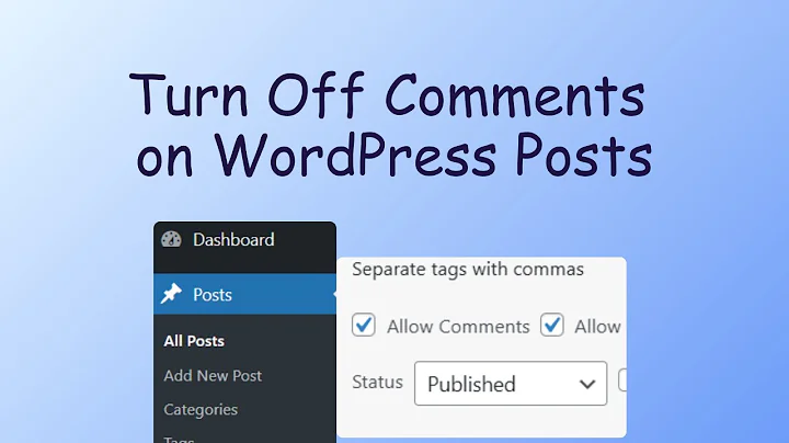 How to Mass Disable Comments on Old WordPress Posts (2025)
