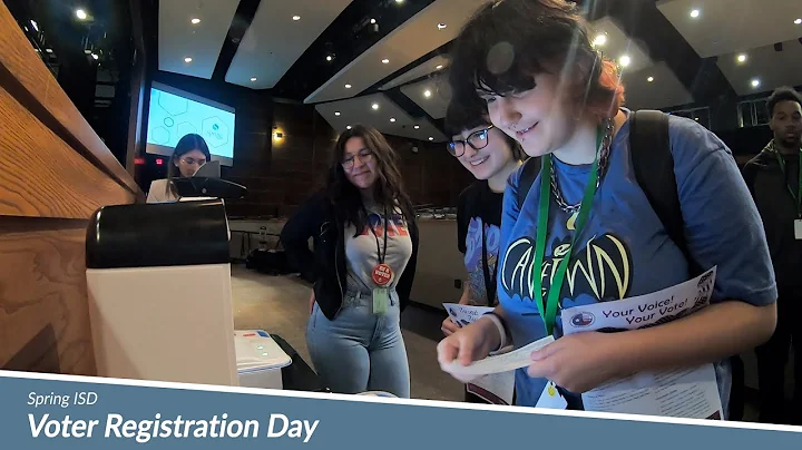 Voter Registration Day at Spring ISD