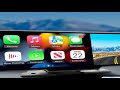 10.26" Car DVR Carplay Android Auto Dashcam 4K 3840*2160 Front And 1080P Rear Ca