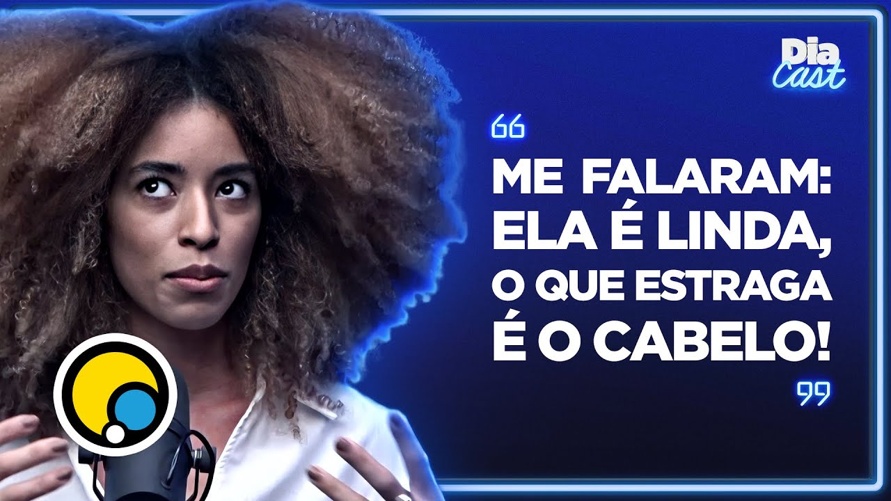 Tô de Crespa desabafa sobre o que desencadeou a aversão ao próprio cabelo na infância! | DiaCast