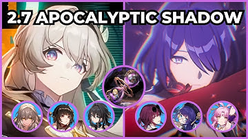 NEW 2.7 Apocalyptic Shadow 4 | E0S0 Firefly & E0S1 Acheron | 3 Star Clear | Honkai Star Rail