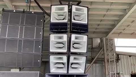 Soundcheck of Rigging System Evo6E from TPA Audio