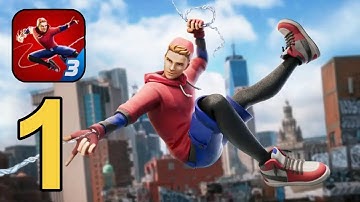 Spider Fighter 3 - Gameplay Walkthrough Part 1 Tutorial Open World Spider ( Android,iOS )