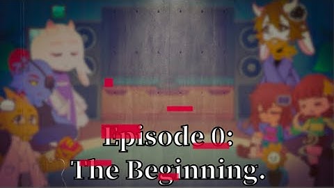 UNDERTALE react to...HANDPLATES (EP.0: The Beginning)