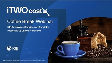 iTWO costX Coffee Break Webinar - Samples & Templates
