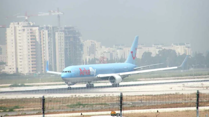 ArkeFly 767 Arrival To Israel+ATC