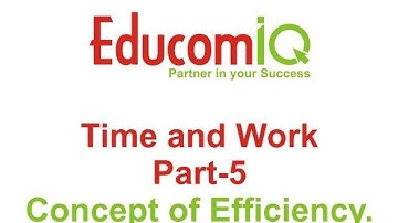 Time And Work video tutorial concept Shortcuts and Tricks [In Hindi] Part - 5