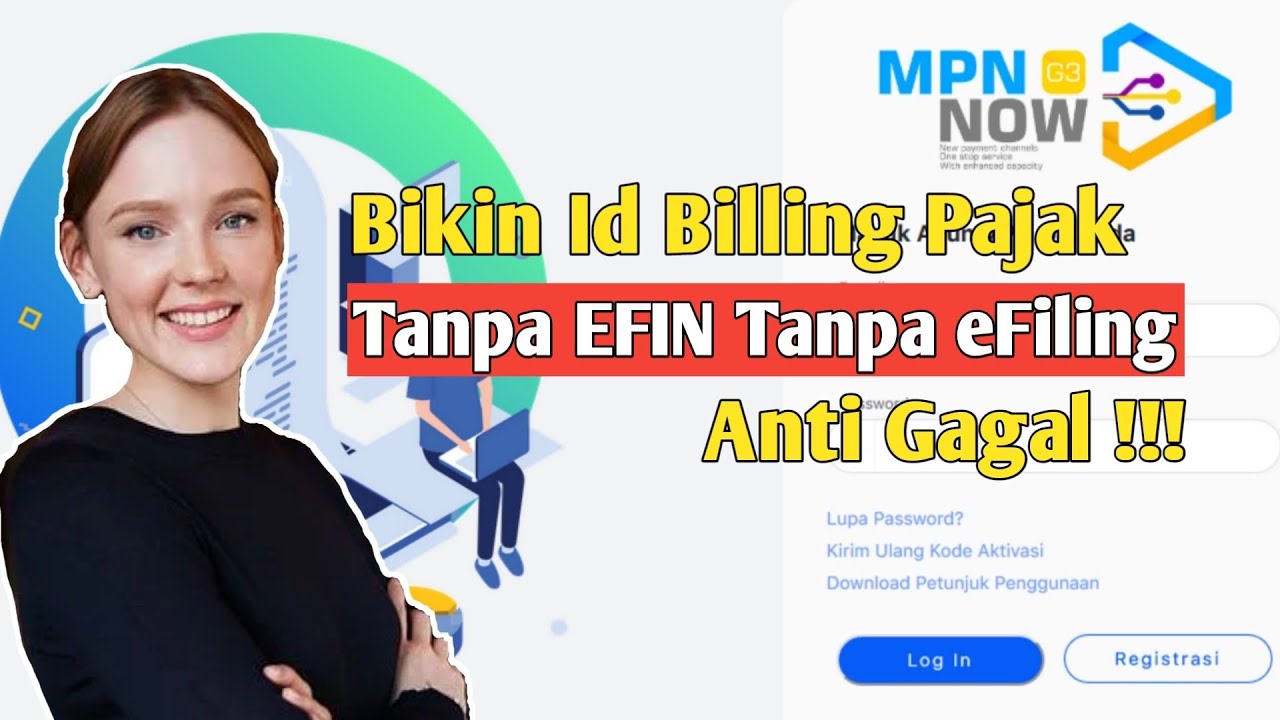 Membuat Kode Billing Pajak Tanpa Efin Youtube