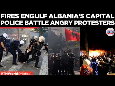 ALBANIA PROTEST: Government Buildings Breached, Tirana Rocked by Violent Student Protests