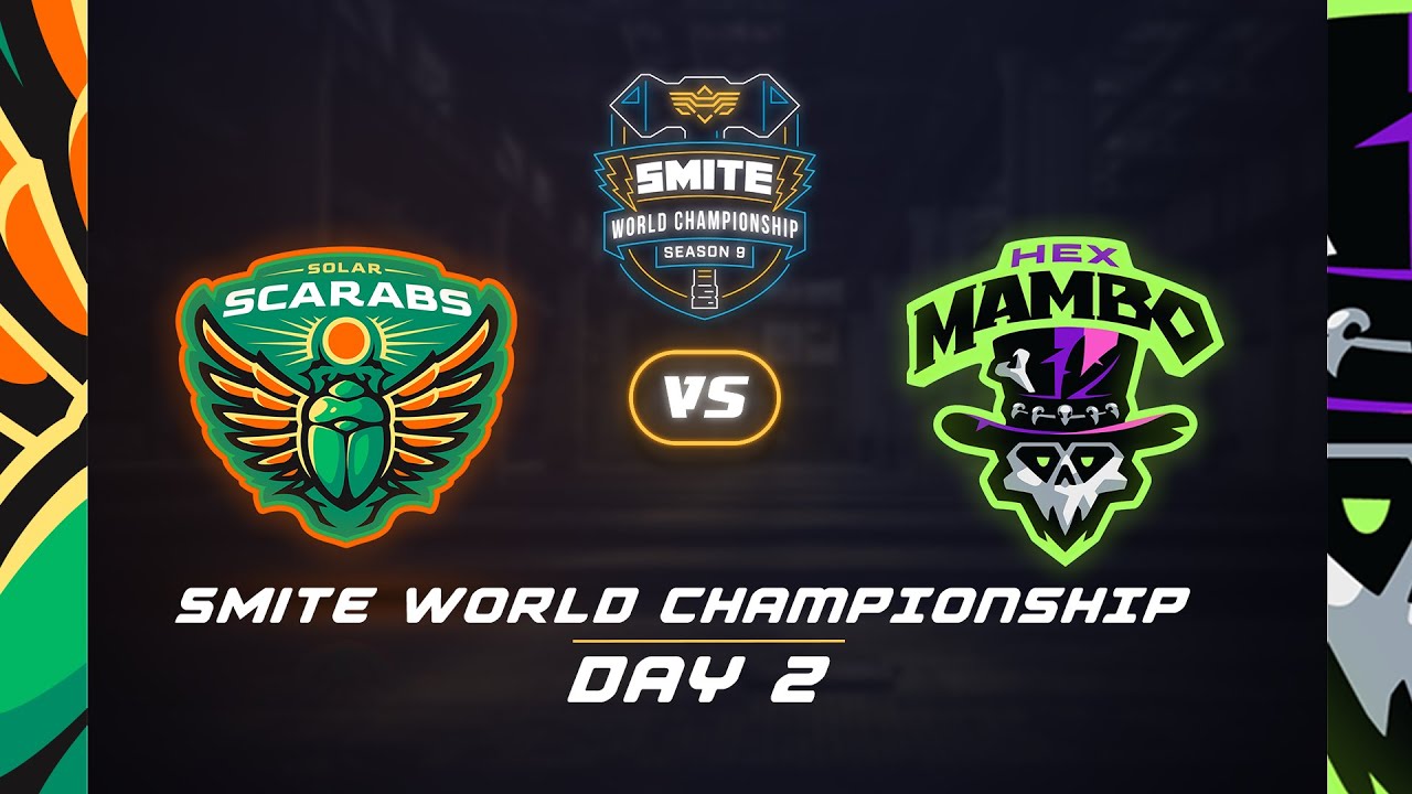 SMITE World Championship (Group Stages Day 2) Hex Mambo Vs Solar