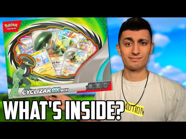 Cartas Pokémon TCG - Pokémon TCG: Cyclizar Ex Box