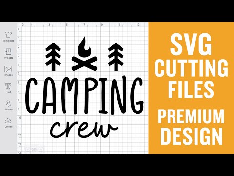 Camping Crew Svg Cut Files for Silhouette Cameo Premium cut SVG