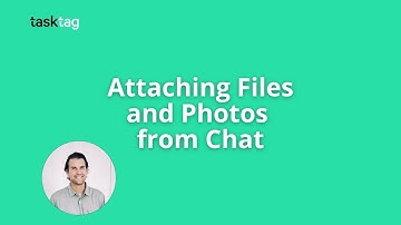 Attaching Files and Photos from Chat | TaskTag | Construction Project Management App