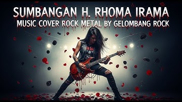 SUMBANGAN -  H.RHOMA IRAMA [ COVER MUSIC ROCK METAL ] BY GELOMBANG ROCK