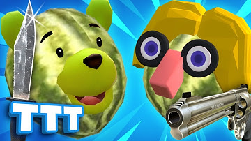 We escape Melon hell to destroy some bots | Gmod TTT