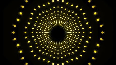 Yellow Lamps Tunnel | Motion Graphics - Videohive template