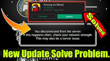 Among us NEW UPDATE & Solve server problem | Among us Server Problem solve [AMONG US UPDATE IS HERE]