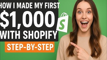 How I Made My First $1,000 with Shopify (Step-by-Step)||@RubiOsmanNetEarnerPro