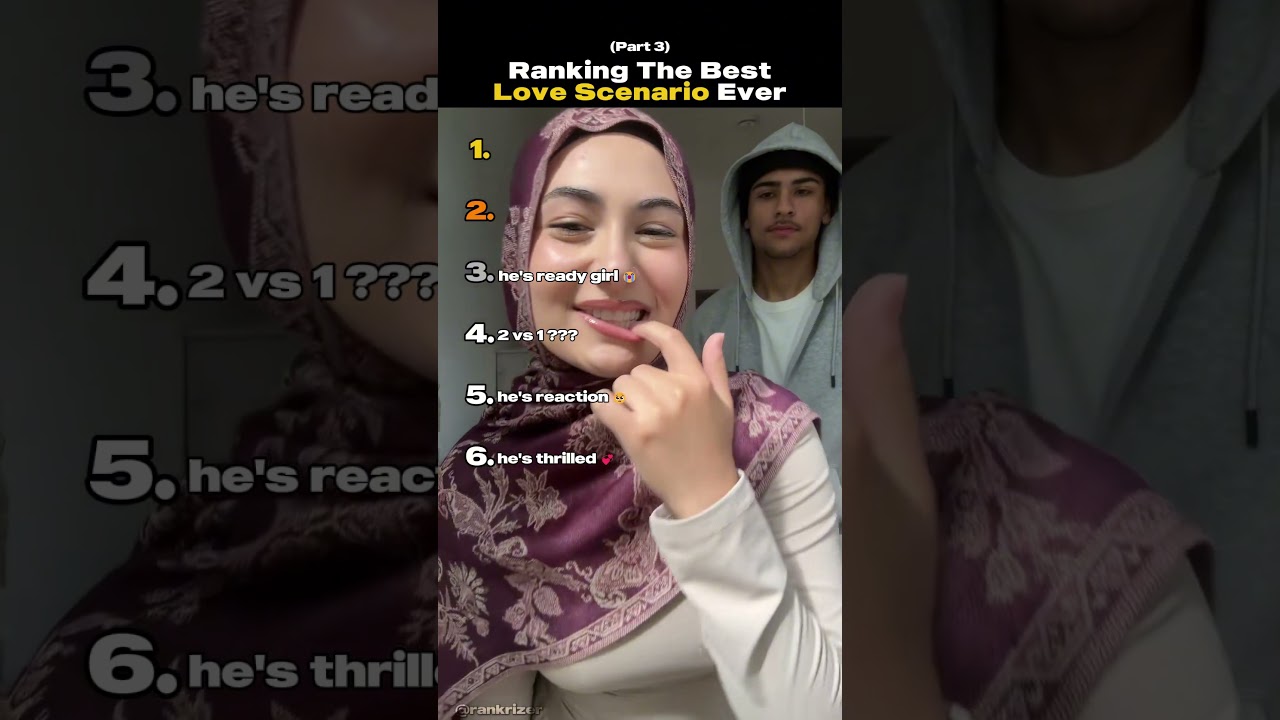 Ranking The Best Love Scenario (Part 3) 