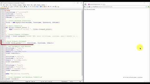 23  MySQL Prepared Statements