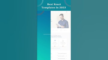 5 Best React Templates #reactjs #ecommercetemplate
