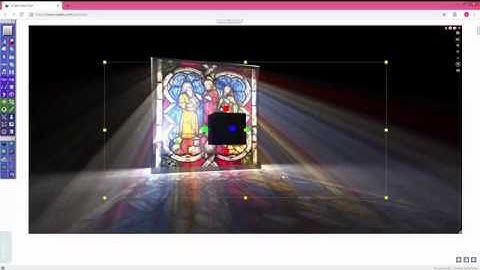 Texture Projection by Volumetric Area Lights